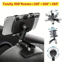 360 Degrees Rotation Car Mobile Phone Holder Universal Phone Stands Car Rack Dashboard Support GPS for Auto Grip Fixed Bracket - Image 3