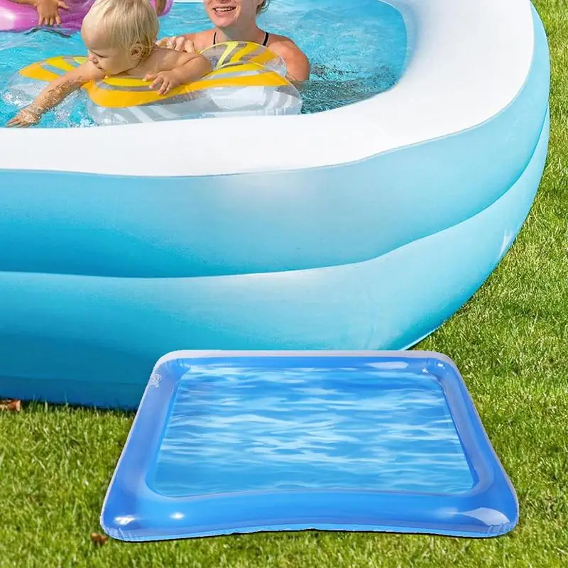 Portable Inflatable Foot Basin Convenient Foot Soaking Bath For Pool Beach Inflatable Wash Basin CollapsiblePool Bath Inflatable Foot Basin