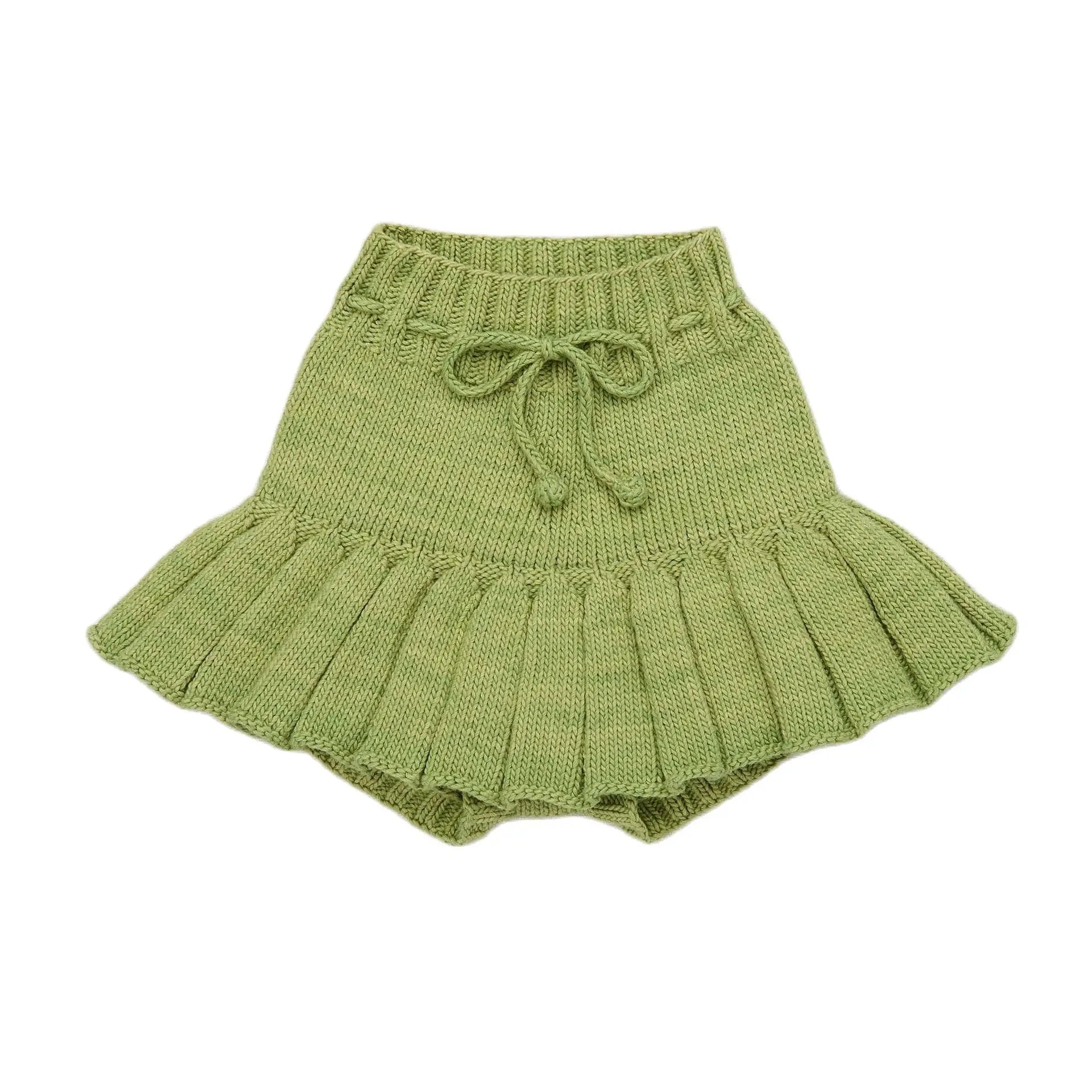 Girls Skirts With Underneath Pants Knitting Spring Summer