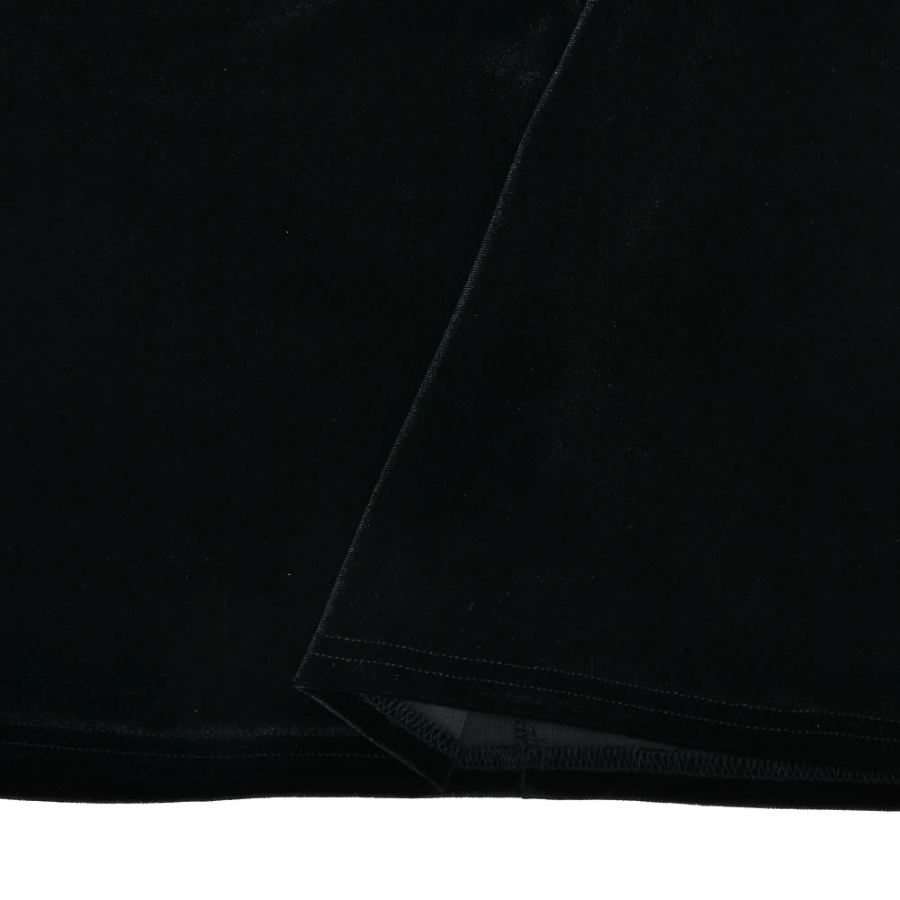 Elegant Long Sleeve Bodycon Korean Velvet Party Evening Dress Women Elastic Tight Vestido Autumn/Winter2025 New Clothing