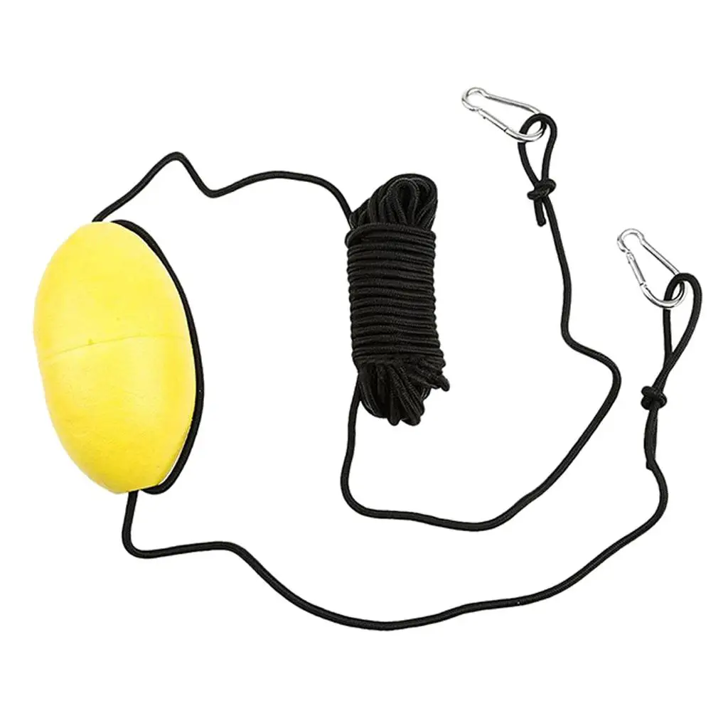 Sea Anchor Drogue + PVC Kayak 32`` Anchor Tow Rope Throw Line for Boat