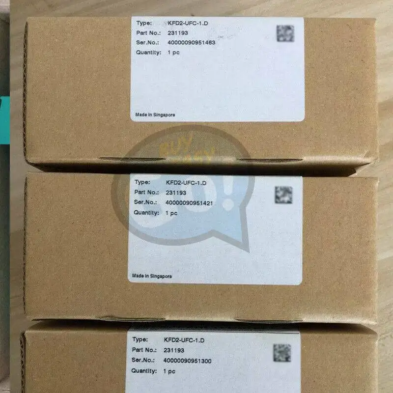 

1PCS Brand New P+F Safety barrier KFD2-UFC-1.D KFD2UFC1.D
