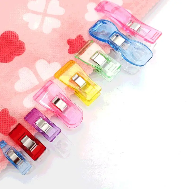 50/20/10PCS Sewing Clips Plastic Clamps Quilting Crafting