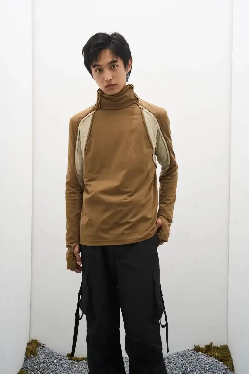 Subtraction of 24aw Turtleneck Moisture absorbing quick drying sports cycling antibacterial longsleeve gorpcore urban outdoor