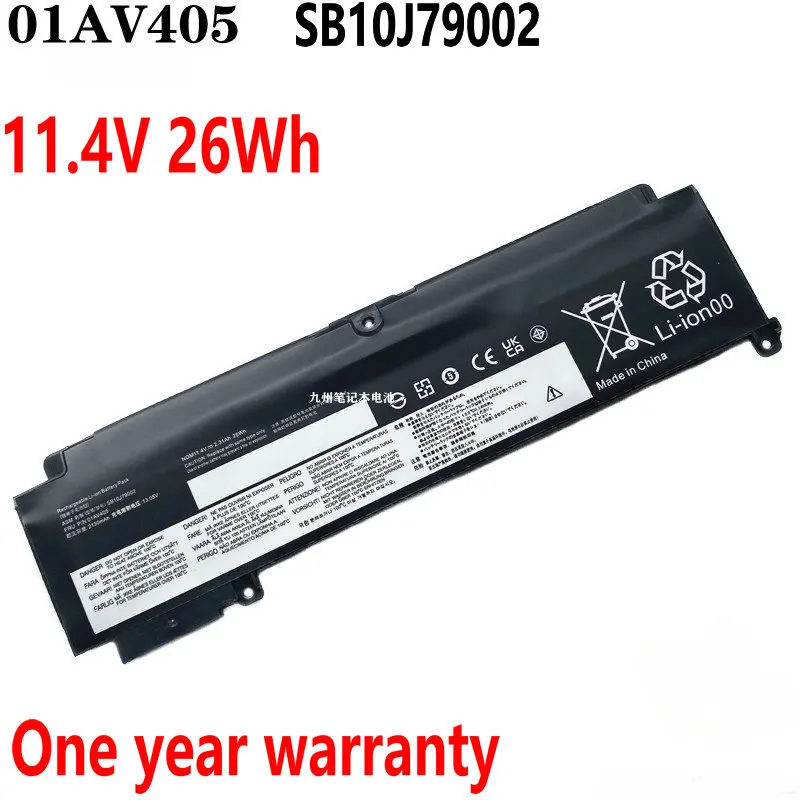 

11,4 в 26Wh высокое качество sb10j7902 01AV405 батарея для Lenovo T460S T470S серии 00HW024 00HW025 01AV406 01AV407/08 ноутбука