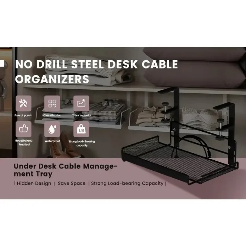 Under Desk Cable Tray 6