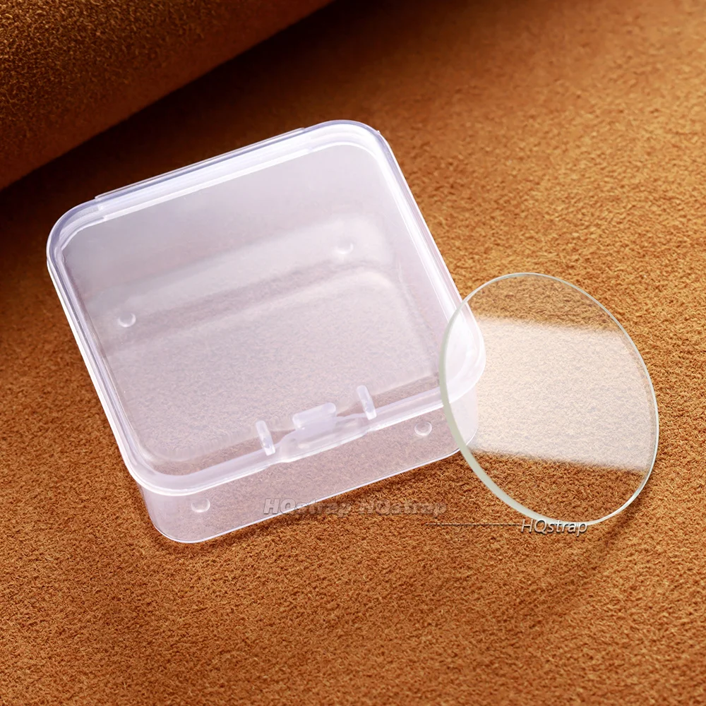 Durable Round Watch Glass Lens Replacement - 1.5mm Thick (28-38.5mm Diameters)