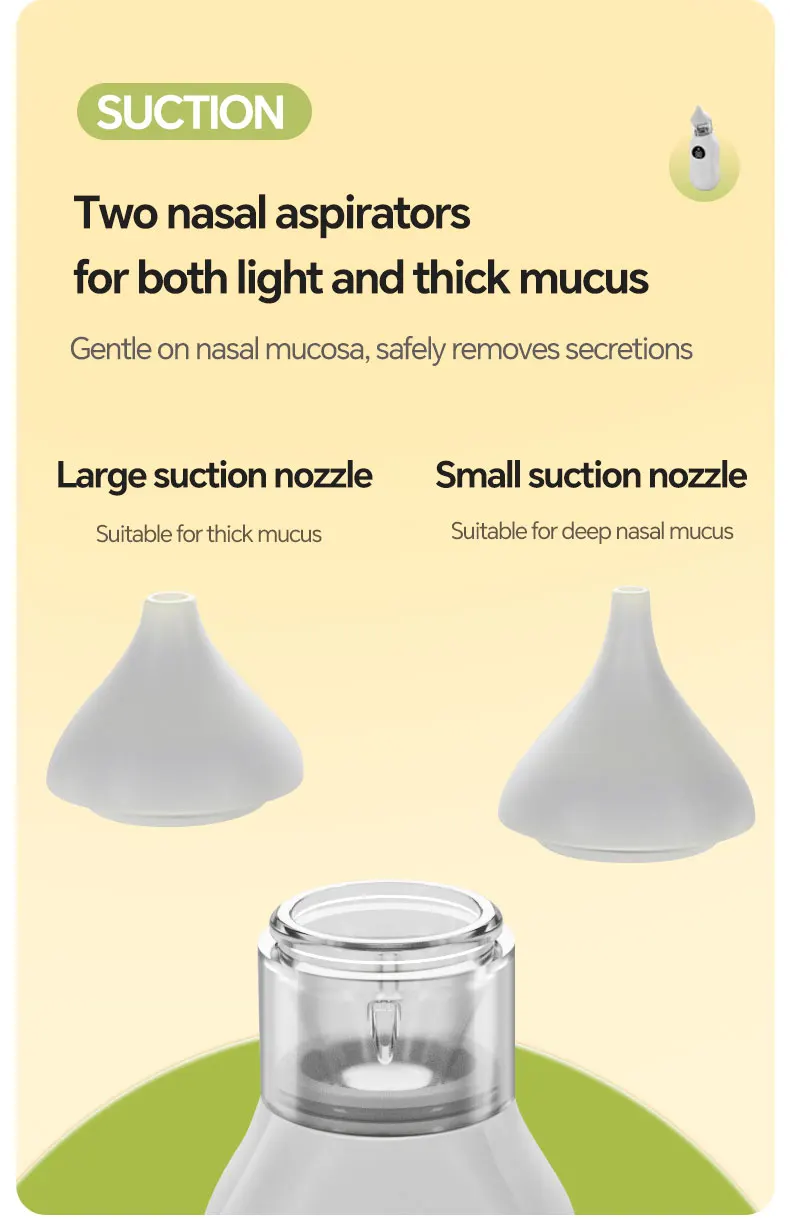 Baby Electric Nasal Aspirator Nose Sucker for Baby & Toddler Rechargeable Nose C