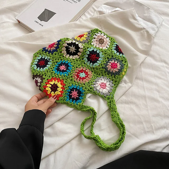 Handmade Crochet Tote Bag for Sale in USA - Blingcute.com