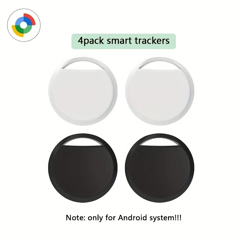 4-Pack Smart GPS Trackers – Universal Anti-Loss Device