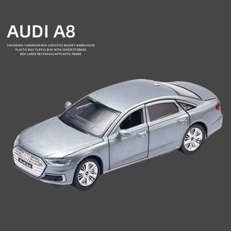 1:32 AUDI A6 Alloy Car Model Diecast & Toy Vehicles Metal Toy Car Model Collection Sound and Light Simulation Childrens Gift die cast toy cars Diecasts & Toy Vehicles