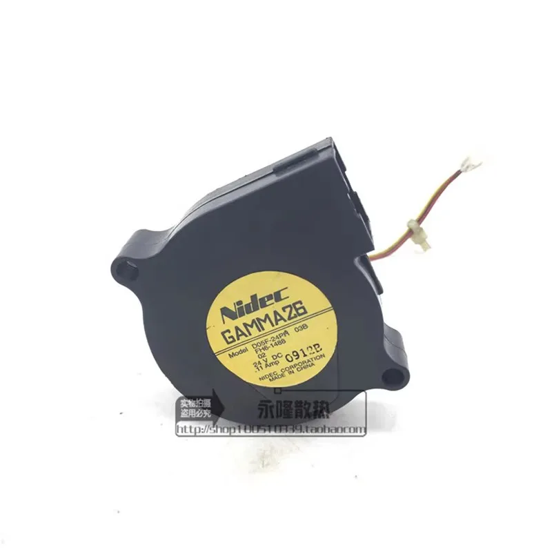 

Original 5CM 50 * 50 * 15MM 24V 0.11A D05F-24PH 03B Dual Ball Inverter Projector Cooling Fan