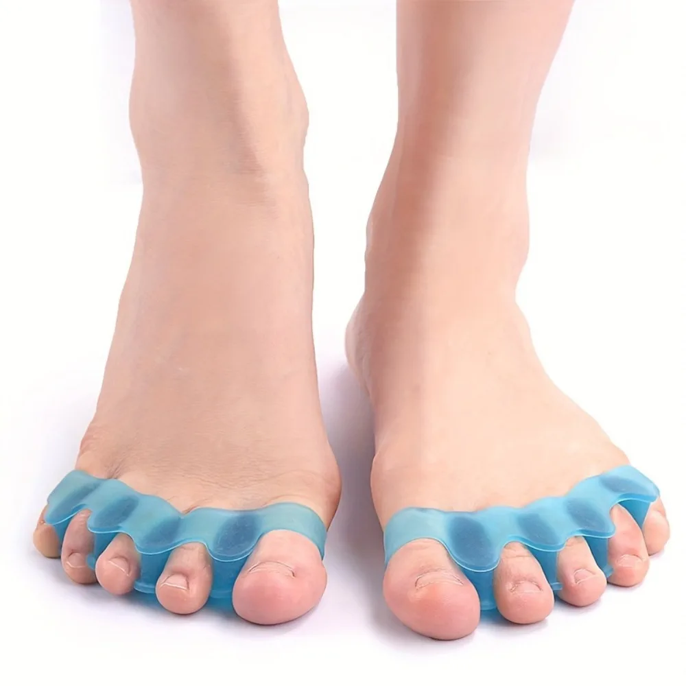 2 Soft Touch Silicone Toe Spacers for Feet