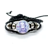 Project SEKAI Anime Yoisaki Kanade Leather Bracelets Glass Dome Snap Button Bracelet & Bangles Fashion Women Men Jewelry 1