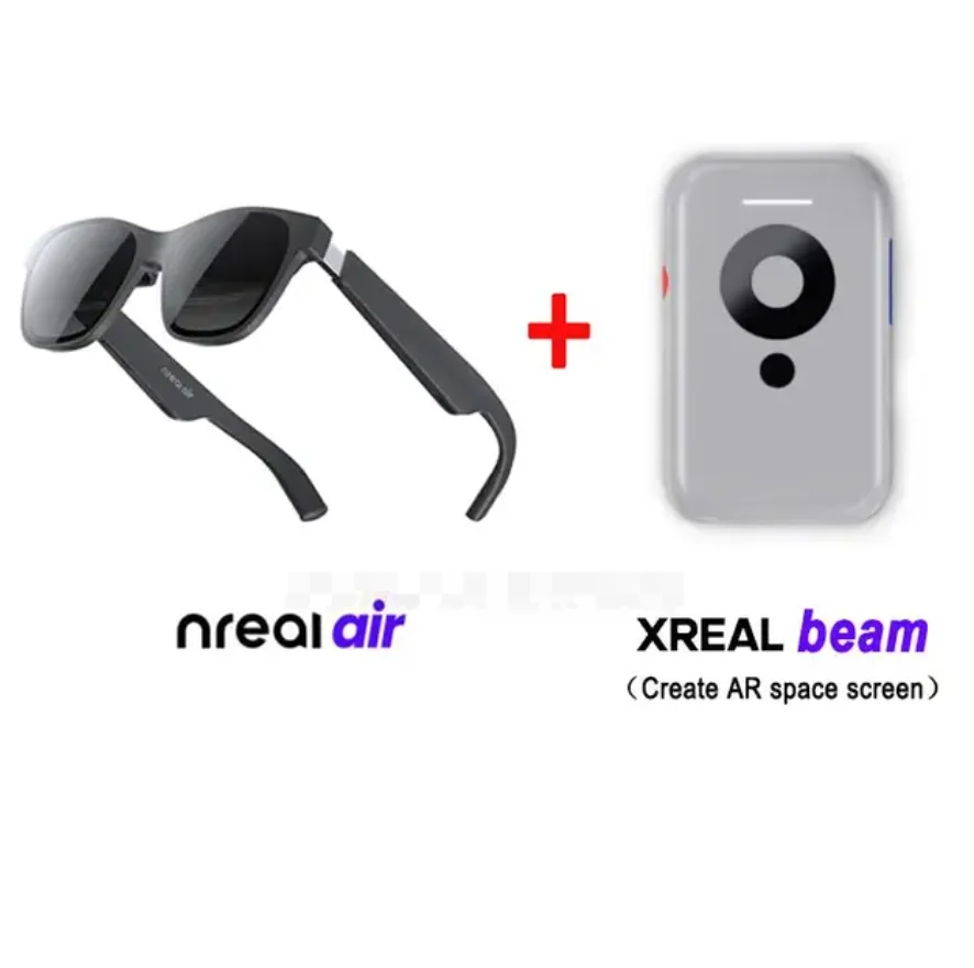 XREAL Air Nreal Air 2 Smart AR Glasses HD 130 Inches Space Giant Screen  Private Cinema Portable 1080p View VS Rokid MAX glasses