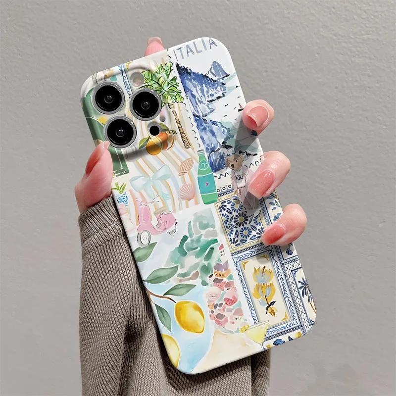 Creative Pattern Hard Cover Case