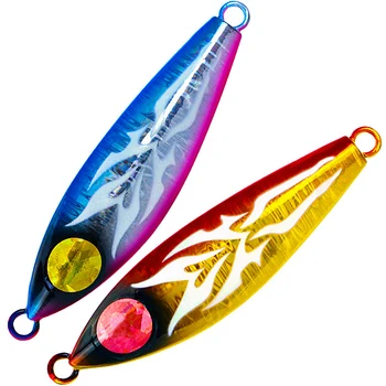 3pcs 120g/4.23oz Premium Saltwater Jig Lure Set Bionic Bass Fishing High Catch Rate Saltwater Lures For Tuna.Trolling Hard Bai 3