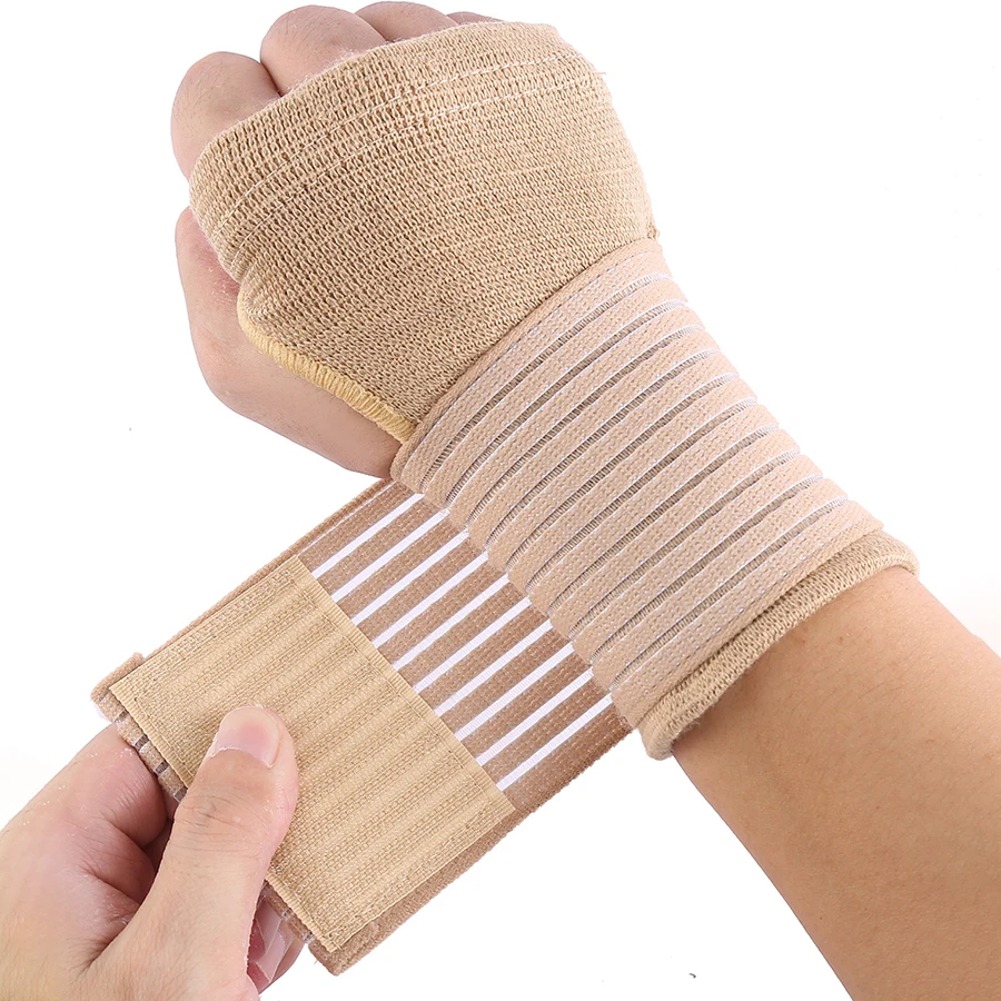 2Pcs Universal Handgelenk Unterstützung Sport Bandage Handschuhe Einstellbare Handgelenk Brace Fitness Sport Anti-Verstauchung Anti-Verschleiß Handschuhe Ws00486 – Detail 2