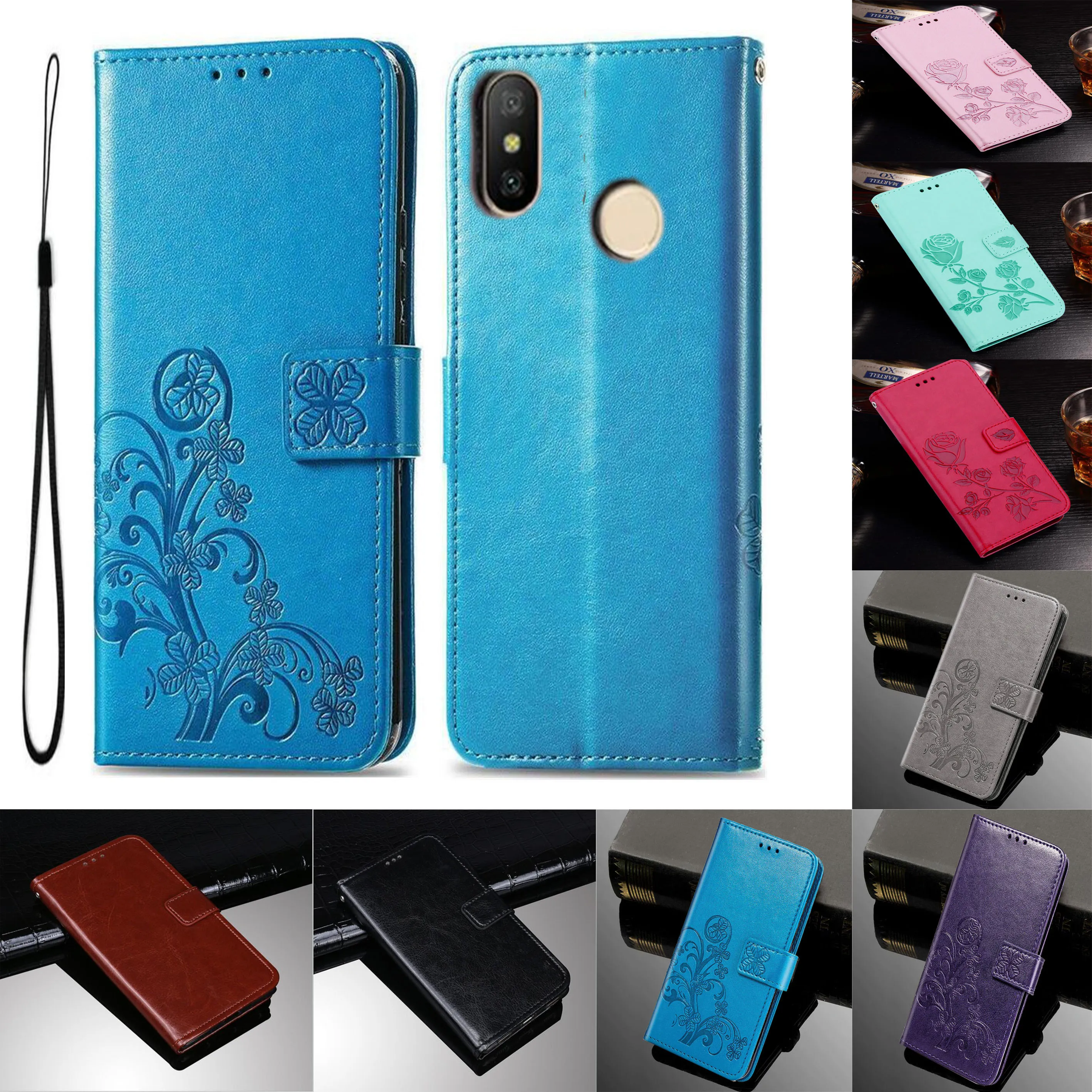 Wallet Case Mia2 Mi A2 Lite Case For Xiaomi Mi A2 Lite Cover