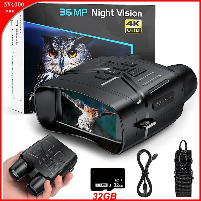 

Mini Digital Night Vision Camera, NV4000, 5X Binocular, Infrared, Low Light, HD Telescope, Non Thermal Imaging, PCB, Hunting Cam