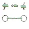 Horse Bit Gear Outdoor Sports Length 127mm Rubber Wrapped Horse Snaffle Bit 5