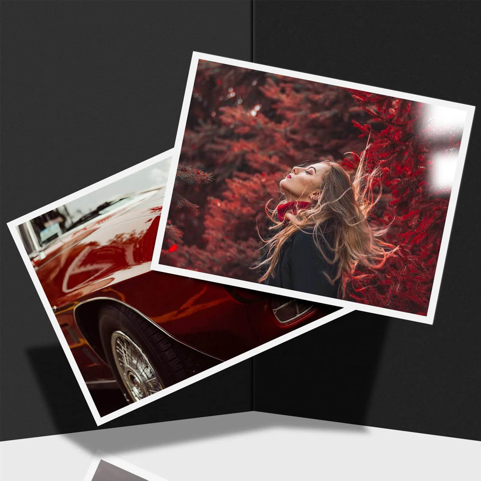 Photo Printing Paper 50 Sheets for Printer ESHANG A4 200G Double Side Glossy Instant Dry