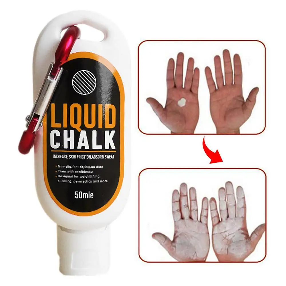 Description Picture 6 of itemSports Fitness Skid Magnesium Powder Safety Protection Horizontal Bar Weightlifting Workout Badminton Tennis Skid Sports Grip