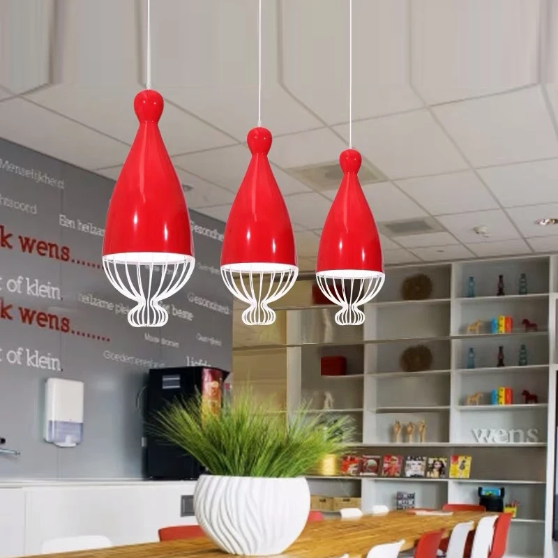 

Nordic Modern Pendant Lights Bar Decor Luminaire Living Room Bedroom Dining Hanging Lamp Iron LOFT Light Cafe E27 Hanglamp