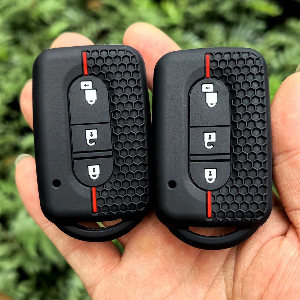 New Key Case Cover for Nissan Qashqai J10 Tiida Micra X-Trail NV200 Navara Pathfinder Juke Key Fob Key Holder Car Accessories 4