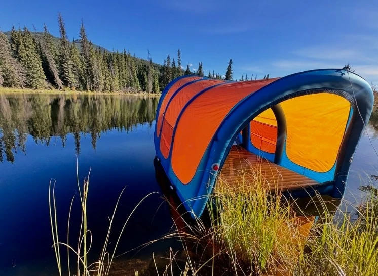 Inflatable Floating Tent 4