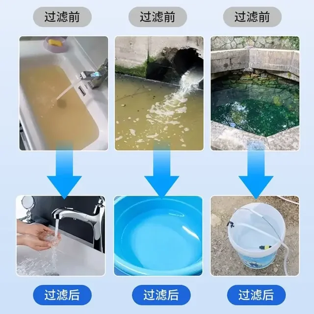 High-flow Home Direct-drinking Water Purifier with Scale Inhibitor, Removing Water Alkali & Scale Filter for Well Water Sediment 6