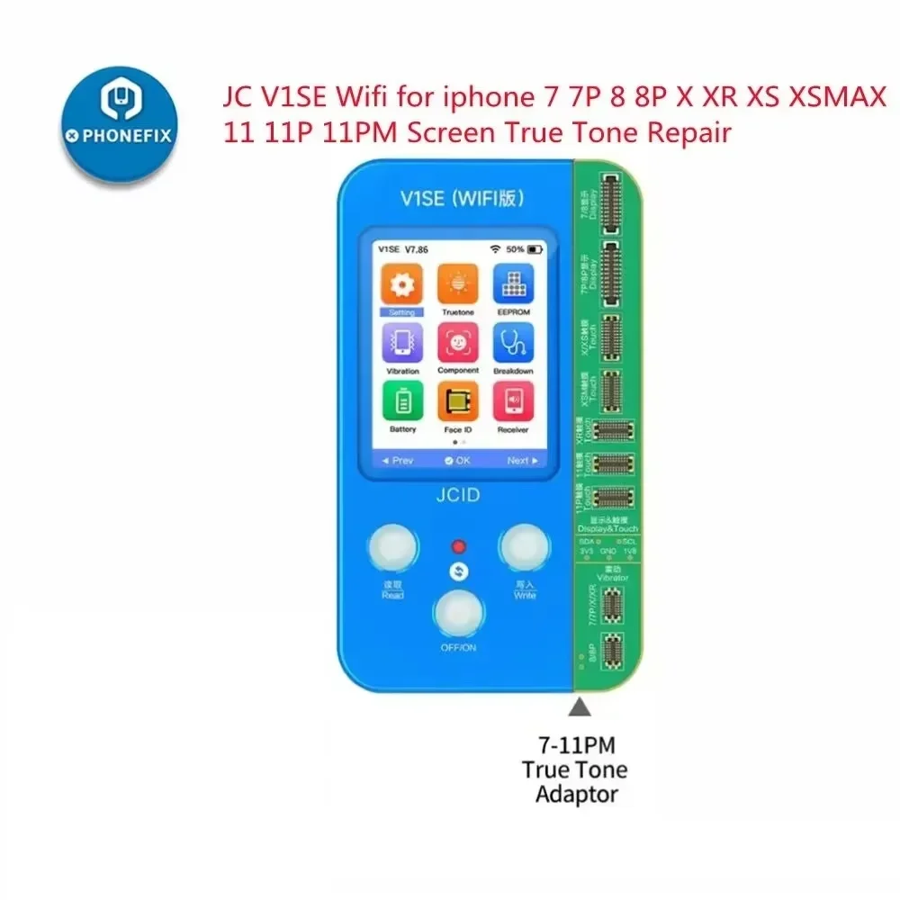 JCID V1SE Wi-Fi版 基盤セット JCID JC V1SE Wifi Version Upgrade Kit for JC V1SE True Tone