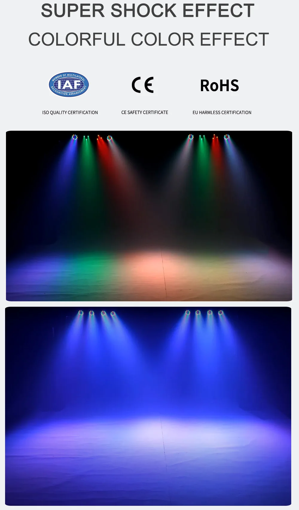 Machine à Jet De CO2 MOKA SFX – 12x3W LED – Canon à CO2 Avec Tuyau 6m