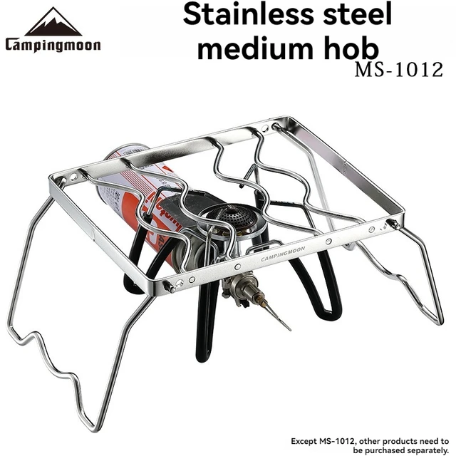 Folding Stainless Steel Grill , Adjustable Height, BBQ Mesh 2