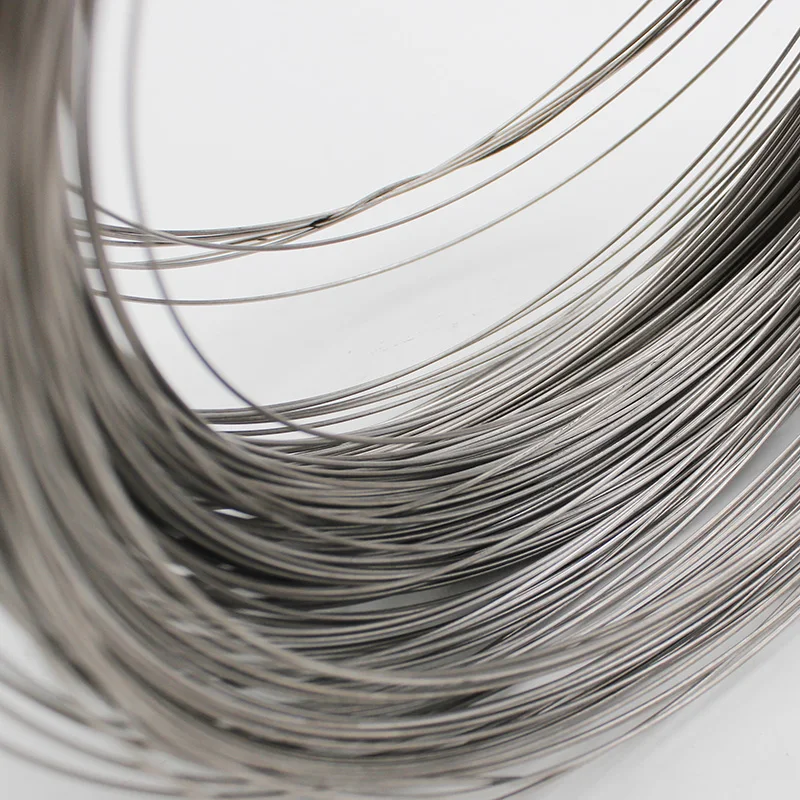 Grade 1 Pure Titanium Wire 0.1mm 0.2mm 0.3mm 0.4mm 0.5mm 0.6mm 0.8mm 0.9mm 1mm 1.2mm 1.5mm 2mm 2.5mm 3mm