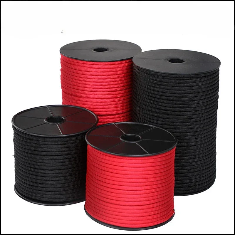 

100m Reel Pack 9 Stand Core Paracord for Survival Parachute Rope Lanyard Camping Climbing Camping Rope Hiking Clothesline