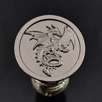 Dragon's Maze Spinning Dice Set -7 in 1 Compass Multi-sided Dice Suitable For Role-Playing Games Punk Dragon Design 2