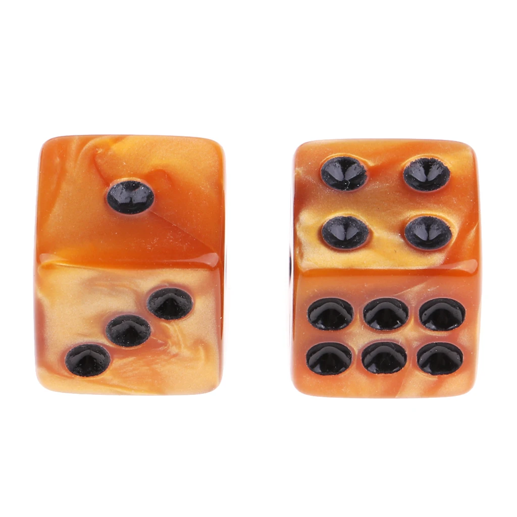 Game dice dice set acrylic dice 50 Pieces 12mm Acrylic Dice Six-Sided D6 Dies Rpg Role Playing Props Board Game Accessories For Entertainment Supply