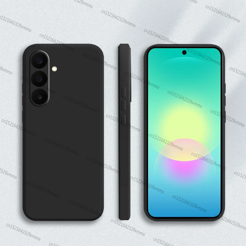 Premium Liquid Silicone Shockproof Phone Case - Elegant Back Cover