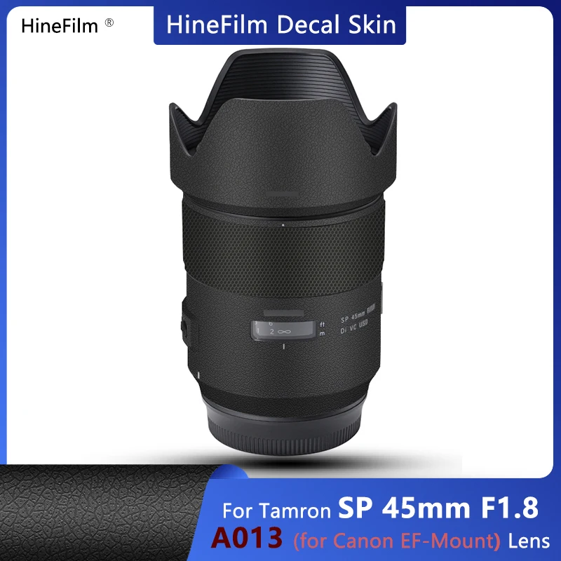 

Tamron SP 45 F1.8 EF Mount Lens Decal Skin SP 45mm f/1.8 Di VC USD F013 Lens Anti Scratch Wrap Cover SP45 F1.8 Lens Sticker Film