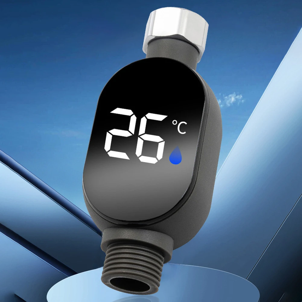 Description Picture 6 of itemLED Display 0~99℃ Home Water Shower Thermometer Bath Thermostat Intelligent Temperature Measurement Bathroom