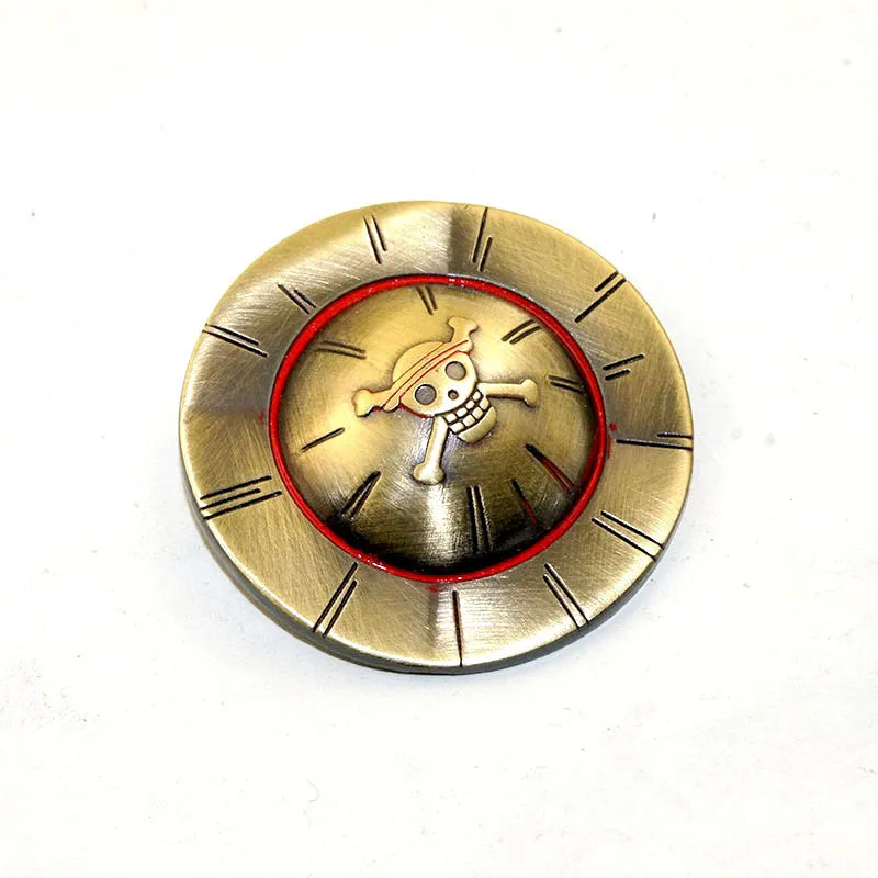 

One Piece Cartoon Brooches Golden Luffy Hat Anime Action Figure Luffy Zoro Sanji Metal Toys Badge Backpacks Pins Decorate Gifts