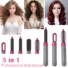 New Hair Dryer Multi Hair Styler 5 In1 Curling Iron Hair Straightener With Hair Brush Hairdryer For Hair Dryer Hair Multi Styler 2