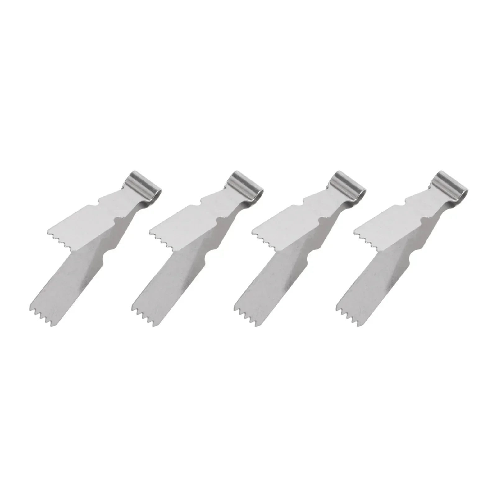 4Pcs Pastry Tweezers Tongs Stainless Steel Pastry Tongs Baking Crimper Tool BBQ Cooking Tongs Kitchen Utensils baking tool baking accessories