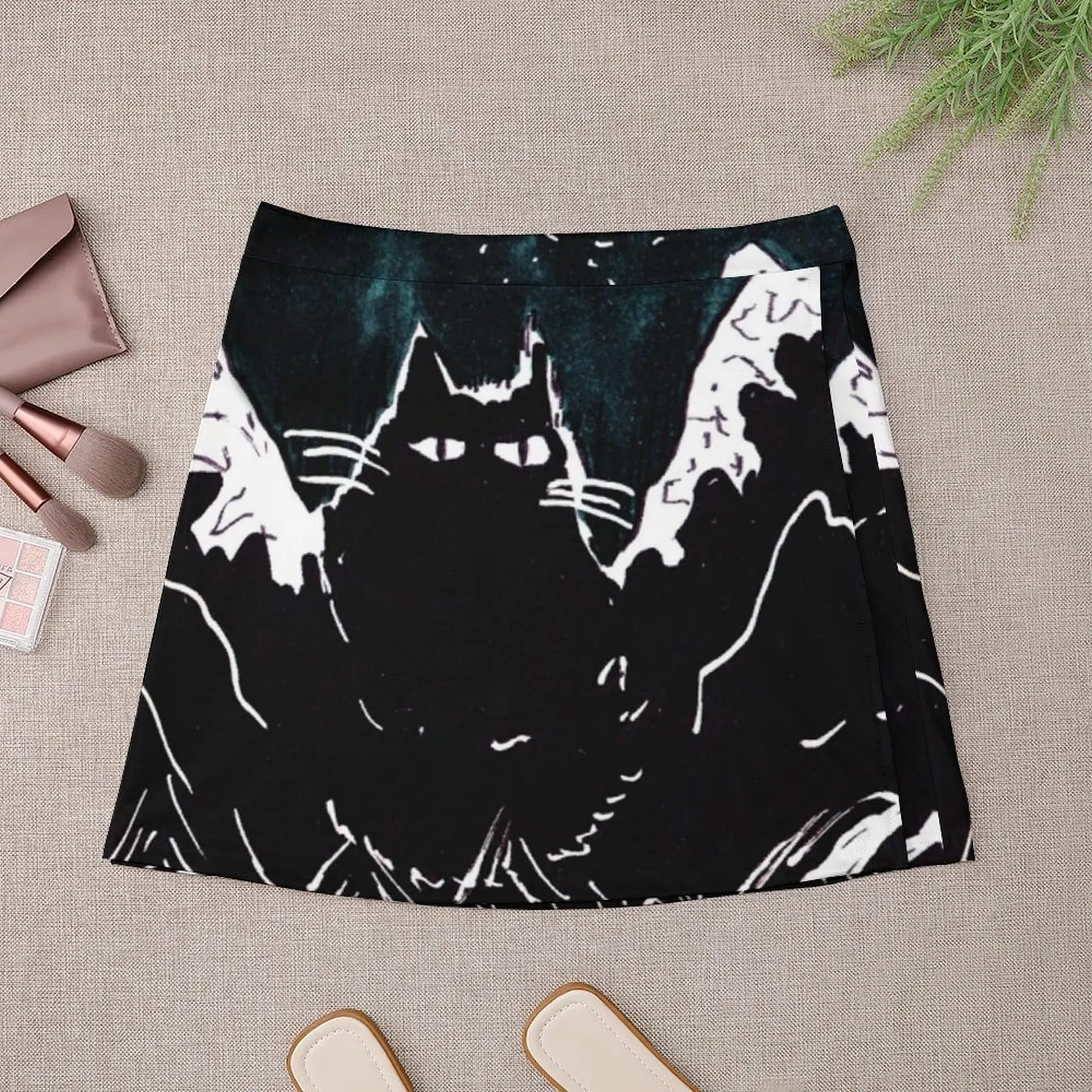 Jólak?tturinn - The Yule Cat Mini Skirt short skirt skirt for women School skirt