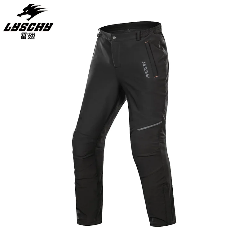 LYSCHY 겨울 따뜻한 방수 옥스포드 천, CE 인증, 장거리, 데일리 사이클링 랠리, 모토크로스 오토바이 재킷 바지