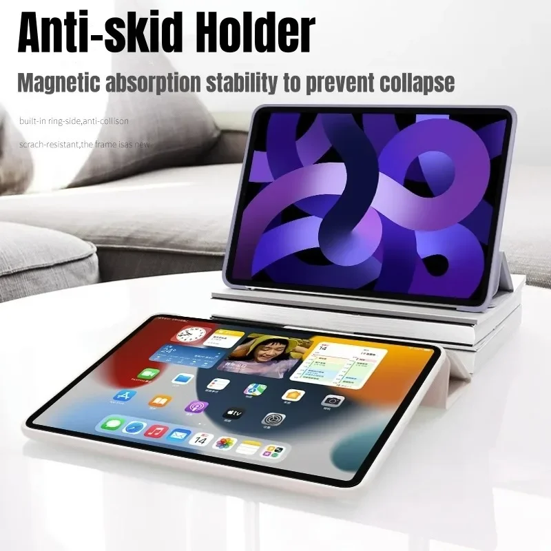 Premium Liquid Silicone iPad Case - PU Protective Cover