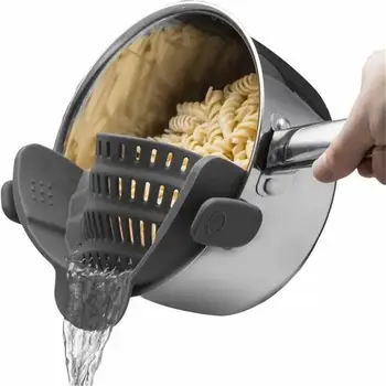 Adjustable Clip-On Pot Strainer 1