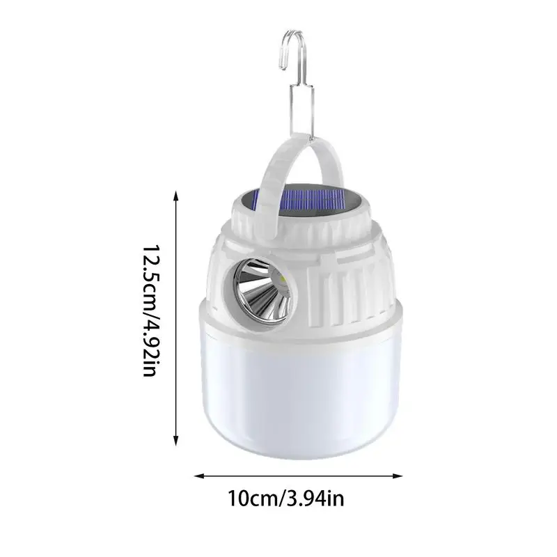 LED 캠핑 랜턴, 4 가지 조명 모드, 휴대용 LED 텐트 조명, IP65 방수 태양광 랜턴, 야외 홈 캠핑 액세서리