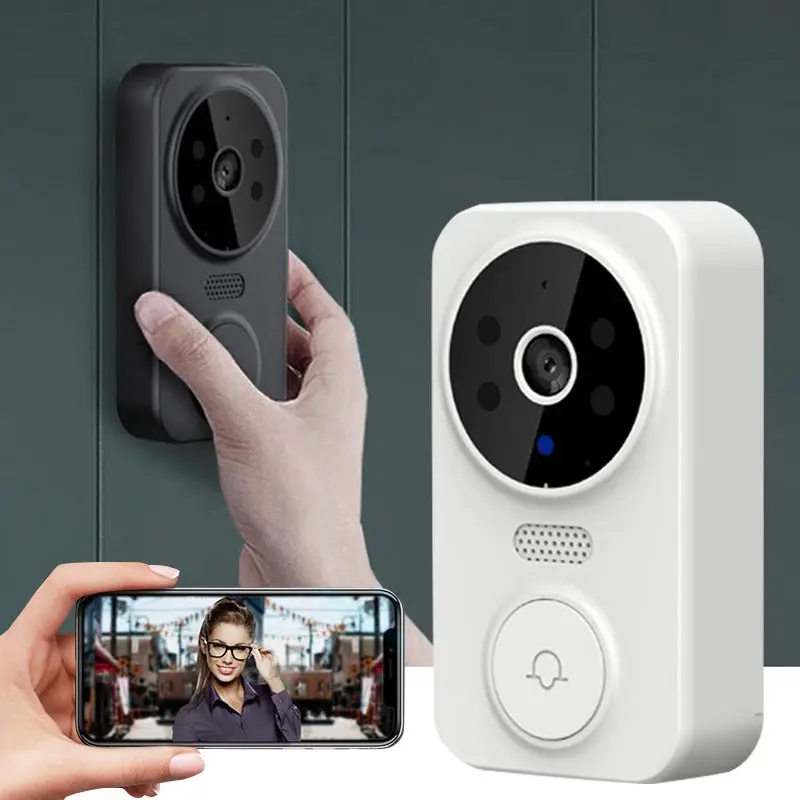 

Visual Doorbell Wireless HD Monitoring With Video Two-way Intercom Replacement Home Doorbell Security Supplies